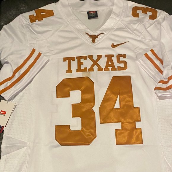 Nike TEXAS LONGHORNS RICKY WILLIAMS Men's JERSEY Sz M,L,XL,2XL New w tags SEWN - Picture 2 of 7